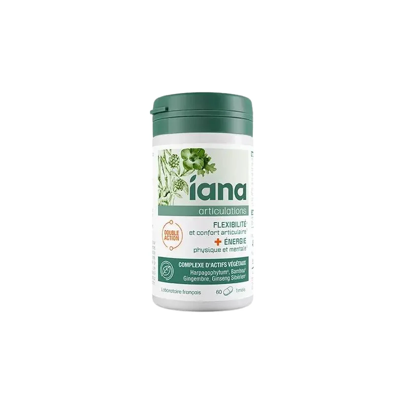 Iana Articulations Flexibilité et Énergie 60 Comprimés