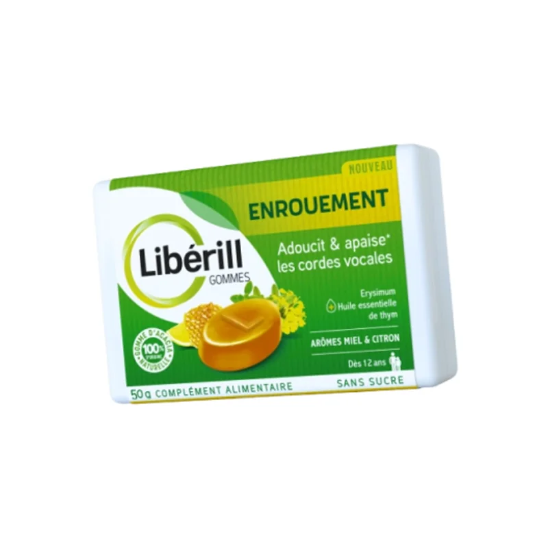 Libérill Gommes enrouement 50gr
