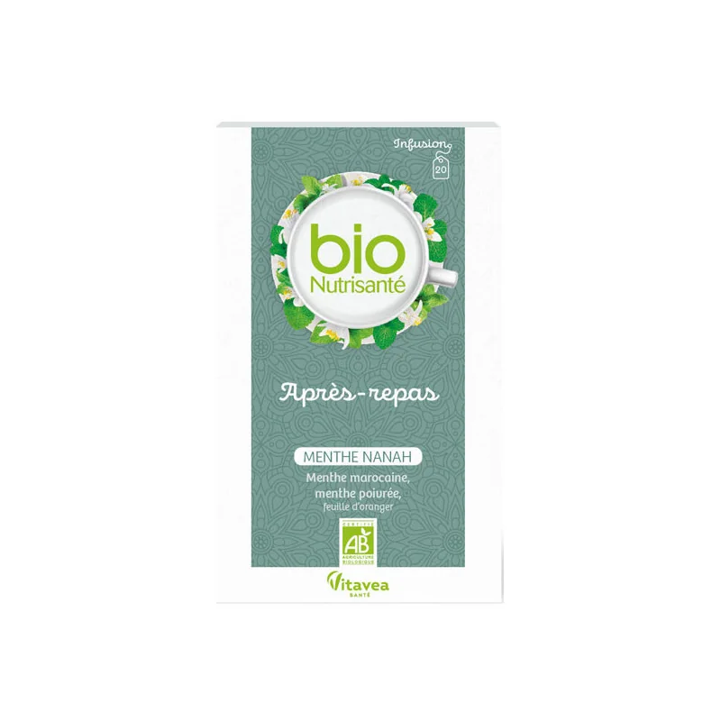 Nutrisanté BioNutrisanté Infusion après-repas bio 20 sachets