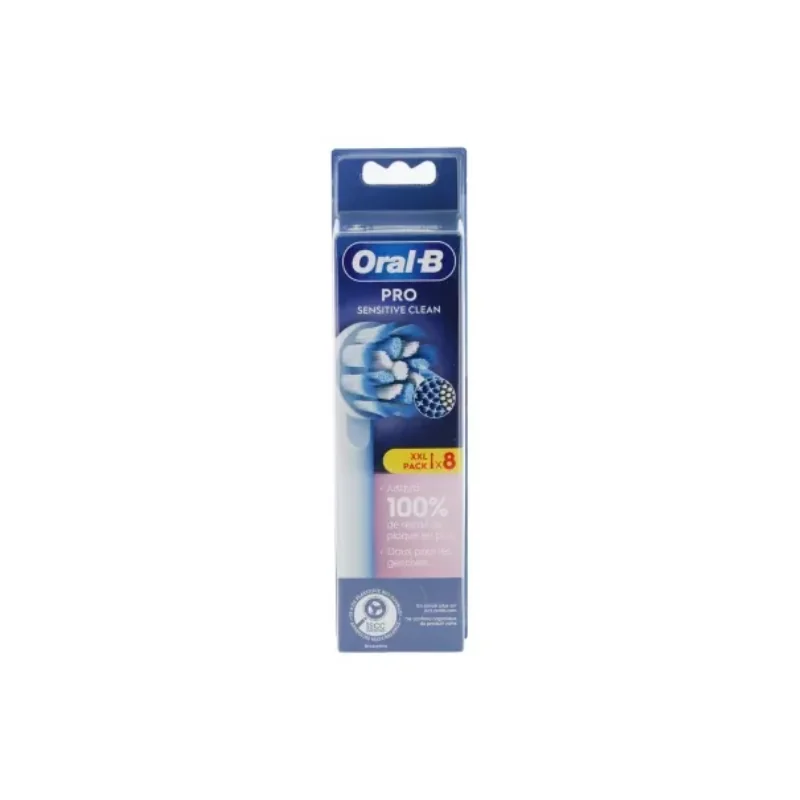Oral-B Pro Sensitive Clean 8 Brossettes de Rechange