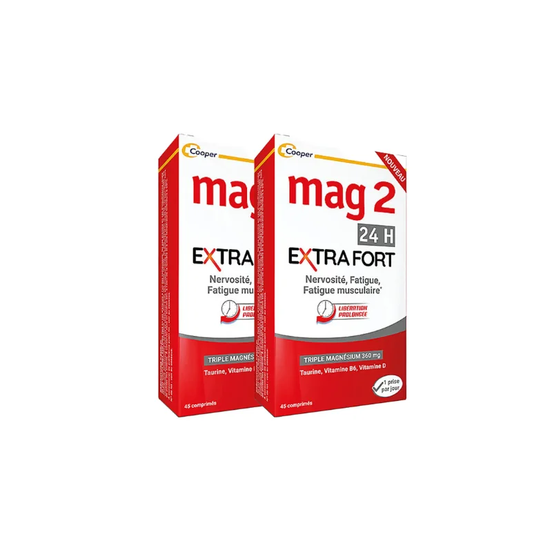 Mag 2 Extra Fort 2x45 comprimés