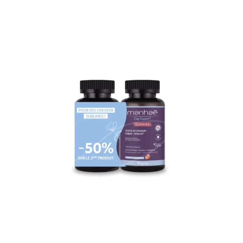Manhaé Cap Expert - 2x60 gummies
