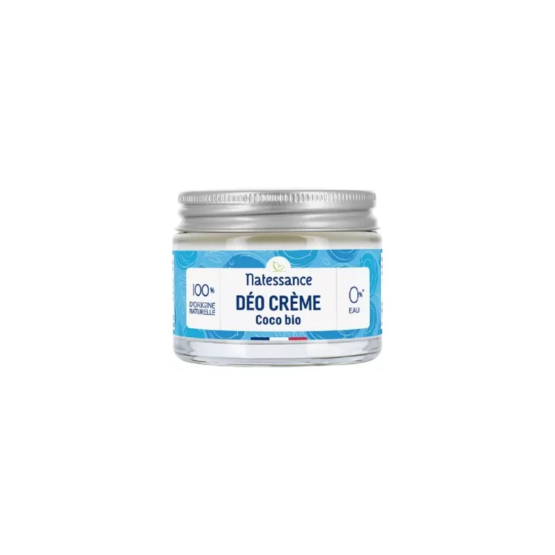 Natessance Déo Crème Coco Bio 50 g