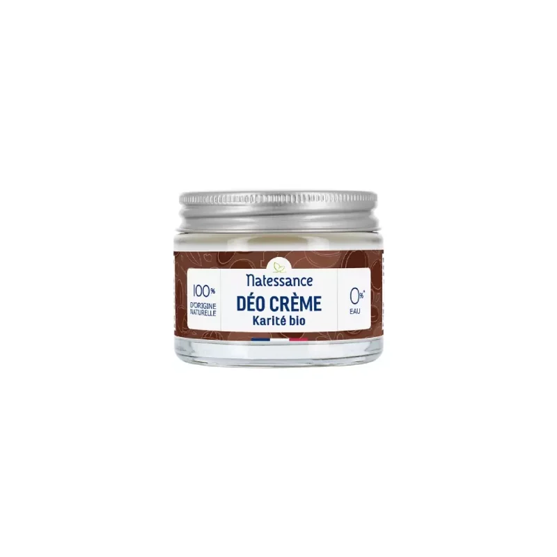 Natessance Déo Crème Karité Bio 50 g