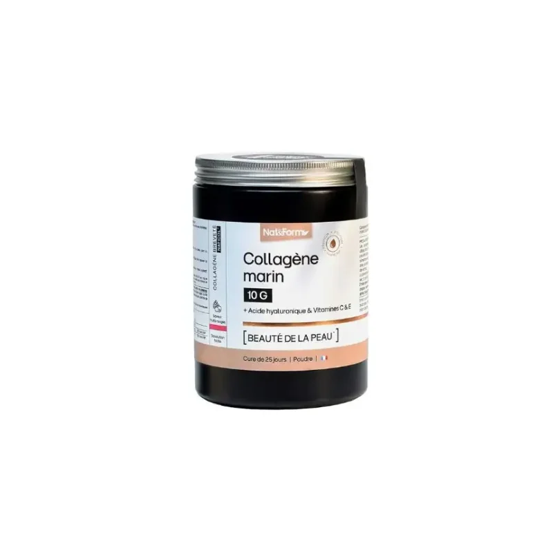 NAT & FORM Collagène Marin 10g en poudre -315g