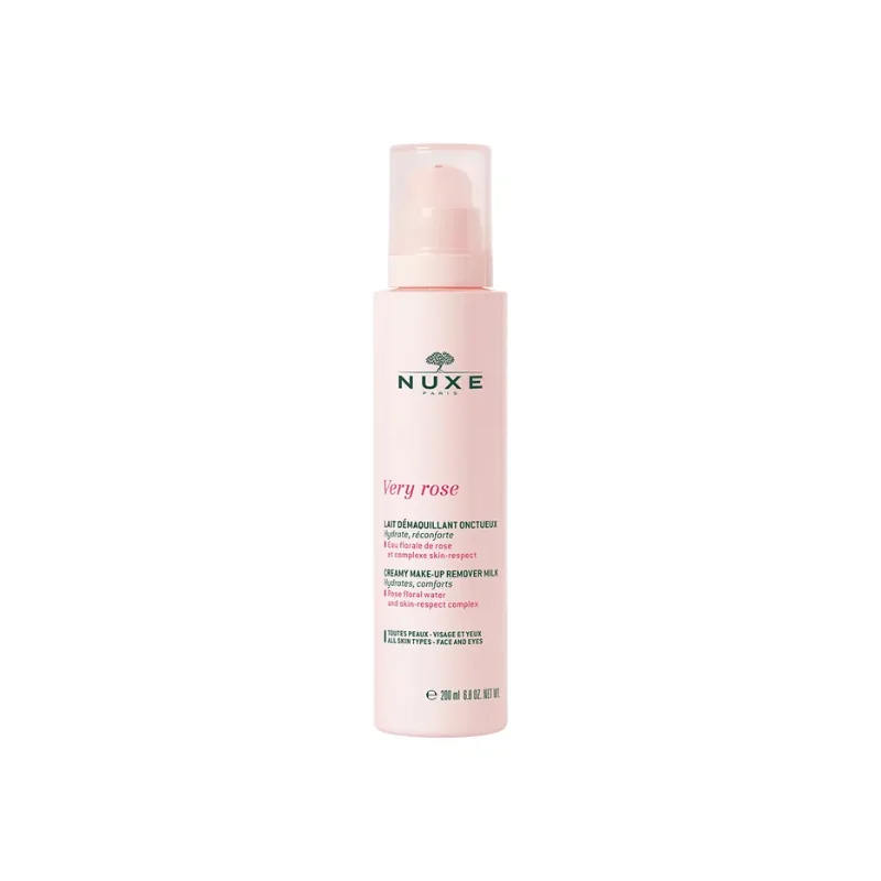 Nuxe very rose lait démaquillant 200ml