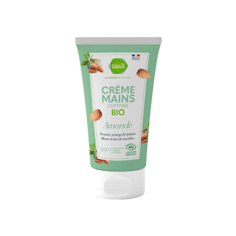 Pharmascience Crème mains bio amande 50g