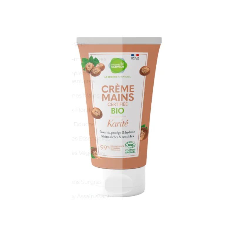 Pharmascience Crème mains karité bio 50g