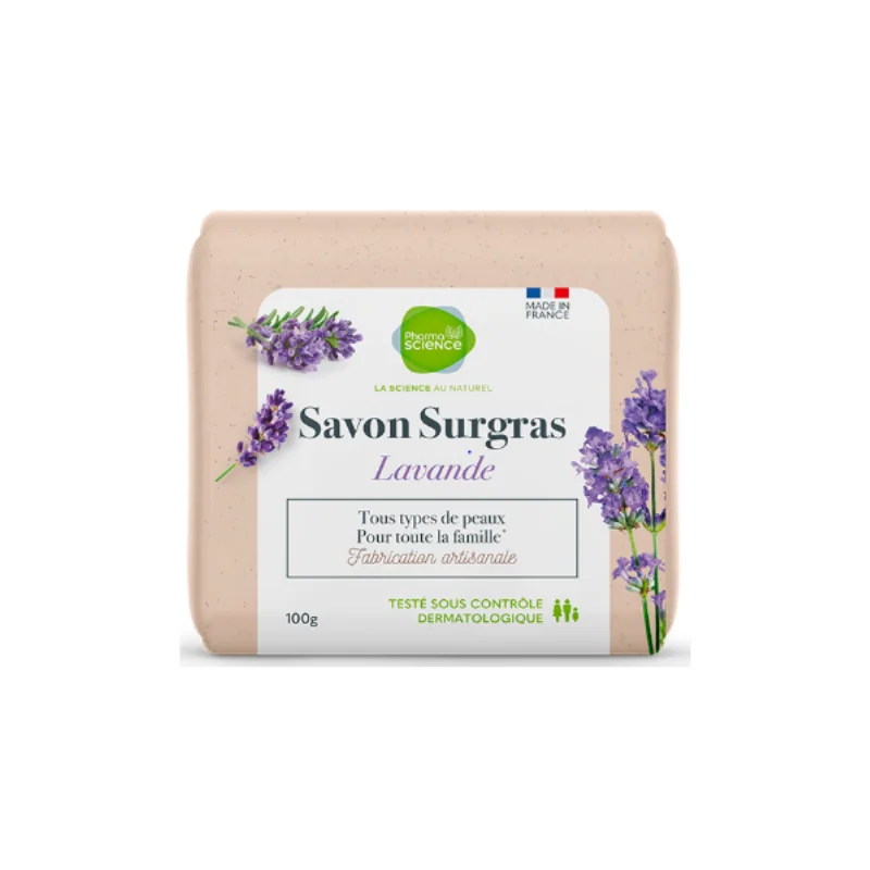 Pharmascience Savon surgras lavande 100g