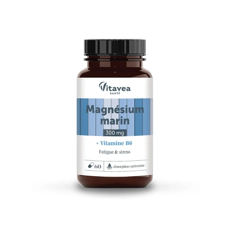 Vitavea Santé Magnésium Bio Fatigue & stress 60 gélules