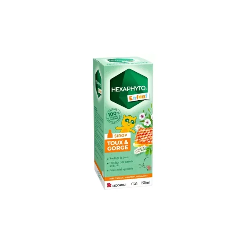 Hexaphyto Sirop Toux & Gorge Enfant 150 ml