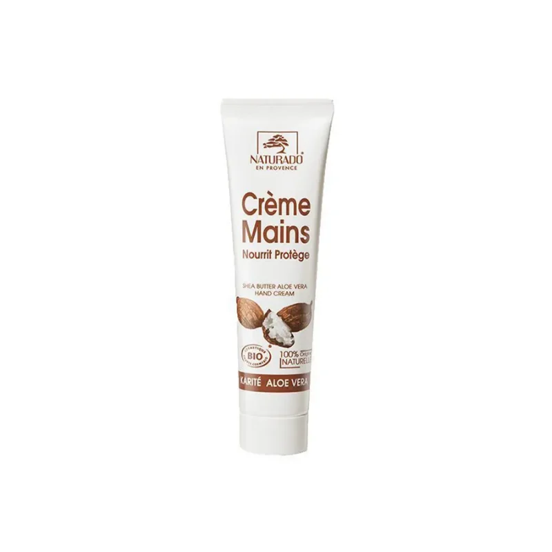 Naturado Crème Mains Karité Bio Peaux Sensibles 40ml