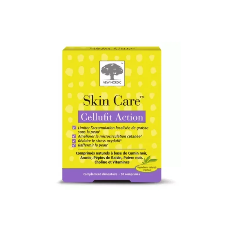 New Nordic Skin Care Cellufit Action 60 Comprimés