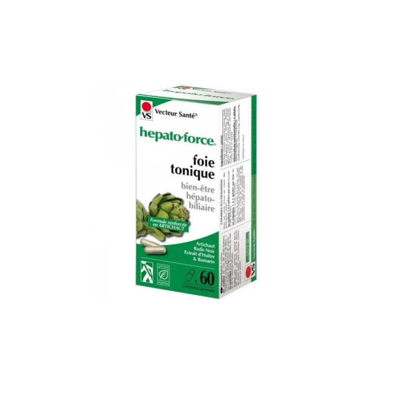 Hépato'force - Foie tonique - 60 gélules
