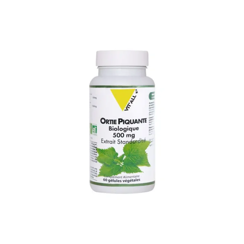 Vit'all + Ortie piquante BIO 500mg