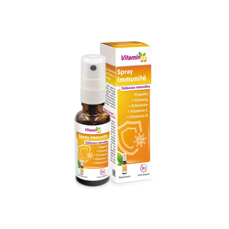 Vitamin'22 Spray Immunité 20ml
