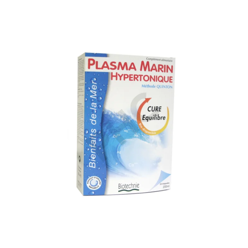 Aquatechnie Plasma Marin Hypertonique 20 ampoules de 10 ml -