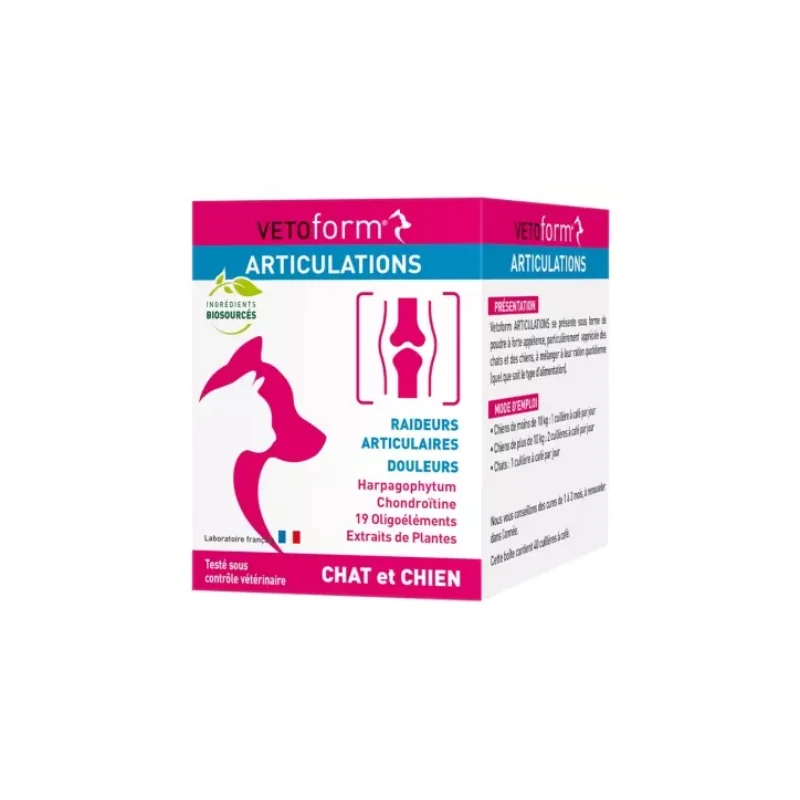 Vetoform Articulation Chat et Chien 100 g