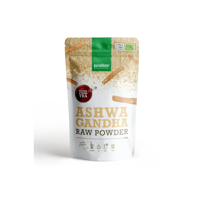 Purasana Poudre d'Ashwaganda bio - 100 gr