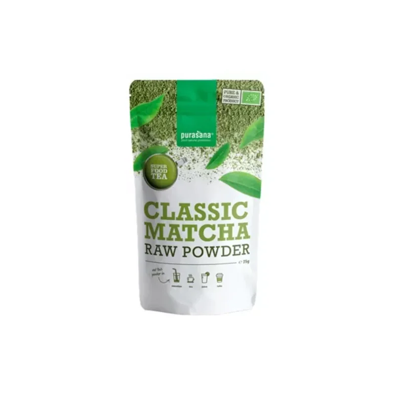 Purasana Classic Matcha en Poudre Bio 75 g