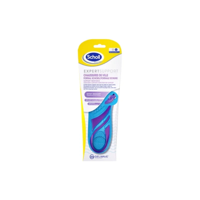 Scholl Expert Support Semelles Chaussures de Ville 1 Paire - Taille : Taille L