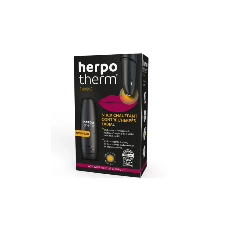 Arkopharma Herpotherm Neo Stylo chauffant Soin Herpès labial & Boutons de Fièvre