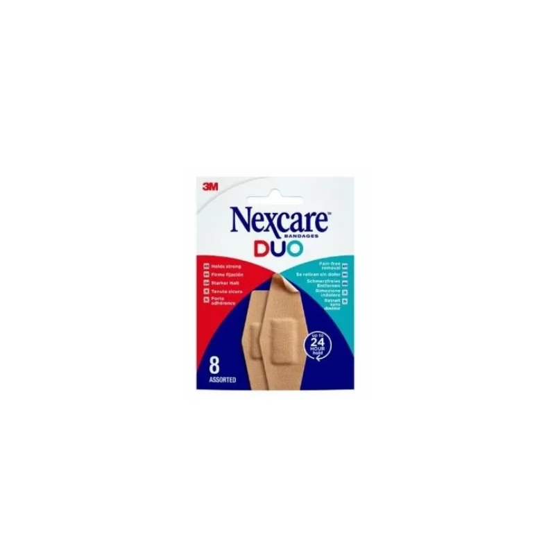 3m Nexcare Duo Pansement Silicone Assortis 5