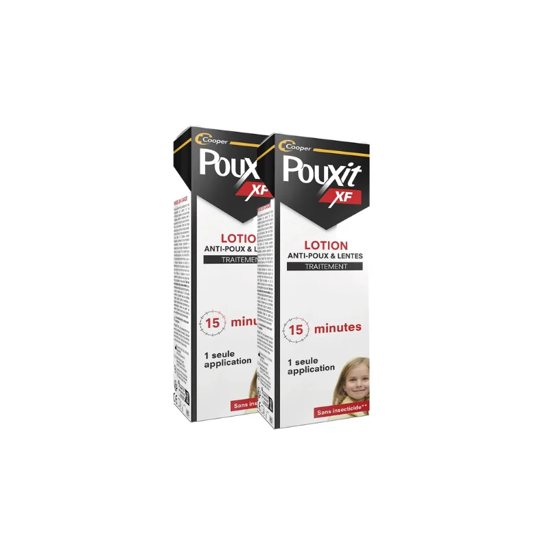 Pouxit XF Lotion Anti-Poux et Lentes 2x100ml