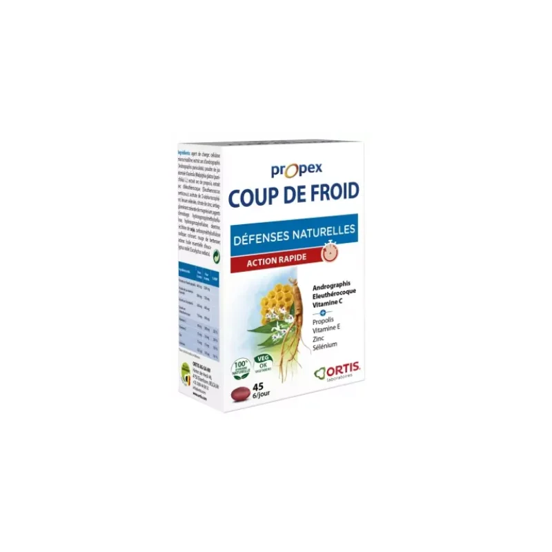 Ortis Propex Coup de Froid 45 Comprimés