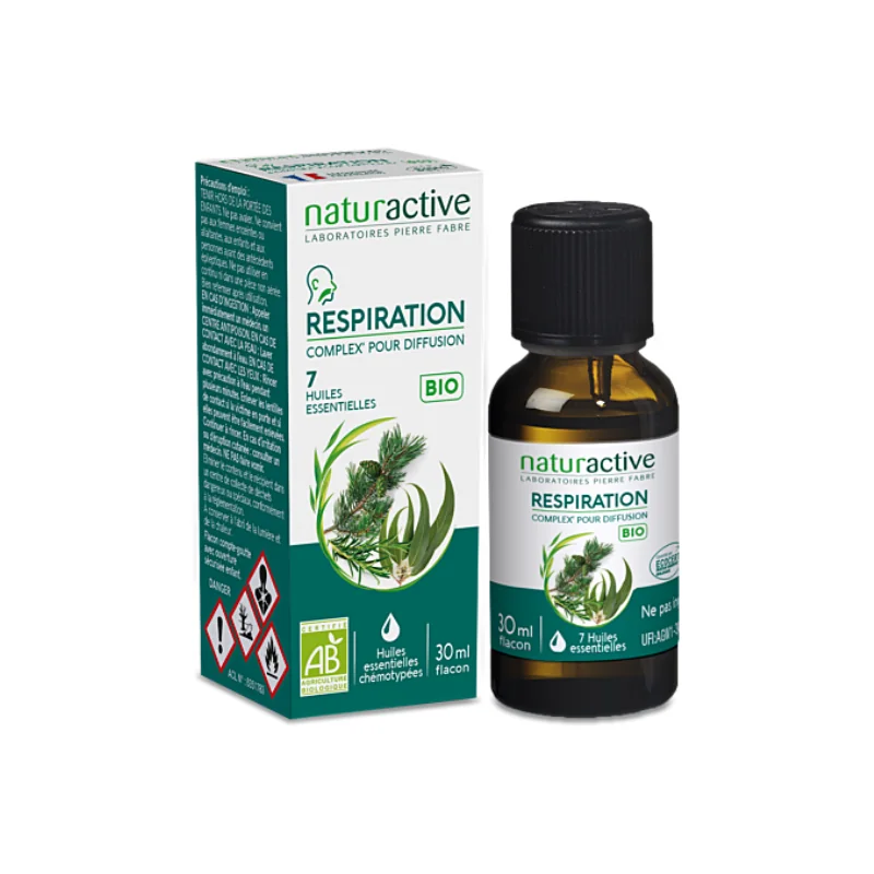Naturactive - Complex' Respiration Huiles Essentielles Bio Pour Diffusion 30ml
