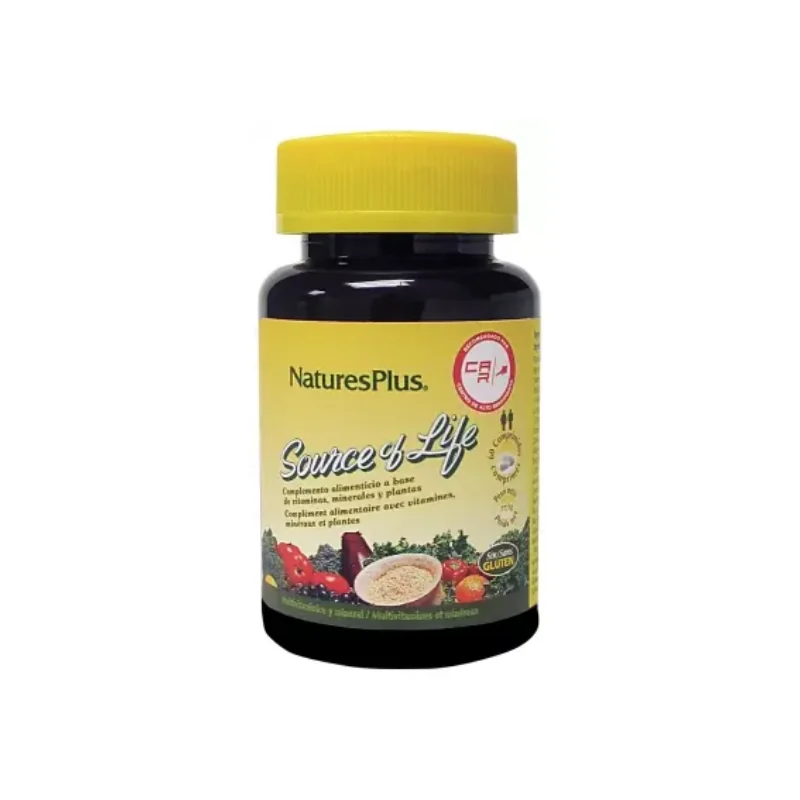 Natures Plus Source of Life 60 Comprimés