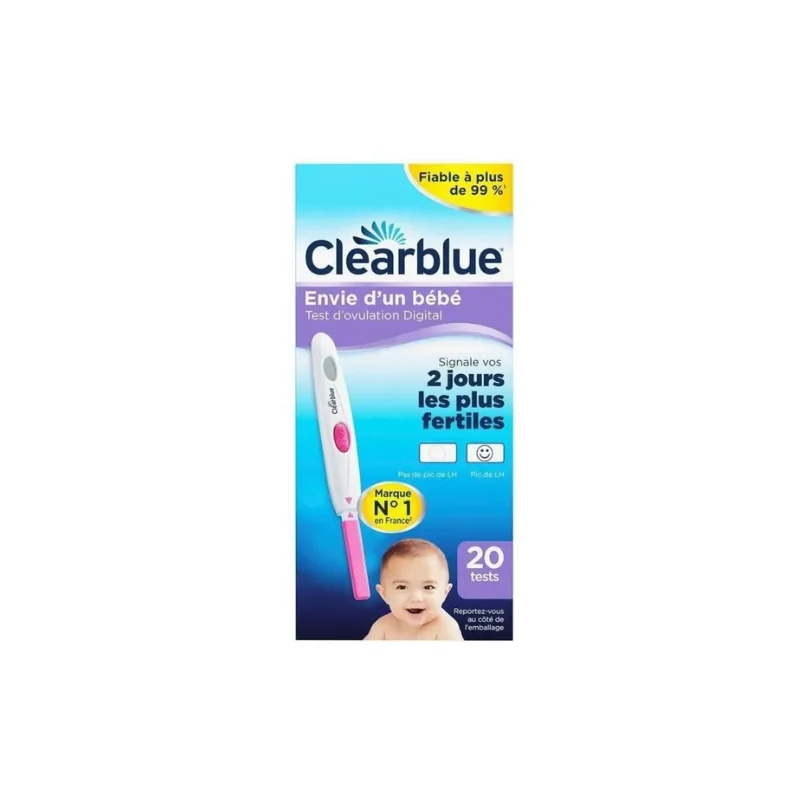 Clearblue Test d'Ovulation Digital, 20 unités