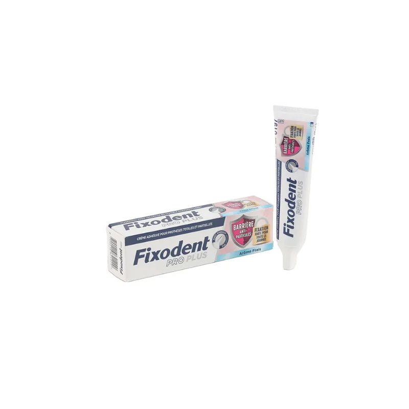 Fixodent Pro Plus Crème adhésive arôme frais 40g