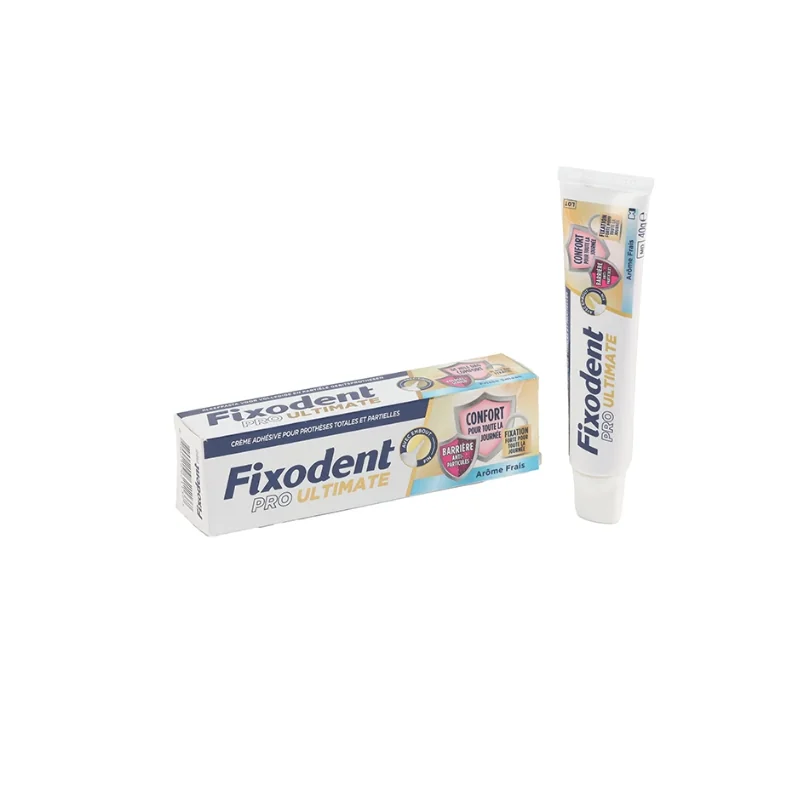 Fixodent Pro Ultimate Crème adhésive arôme frais
