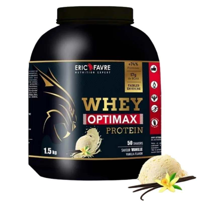 Eric Favre Whey Optimax Protein vanille 1.5kg