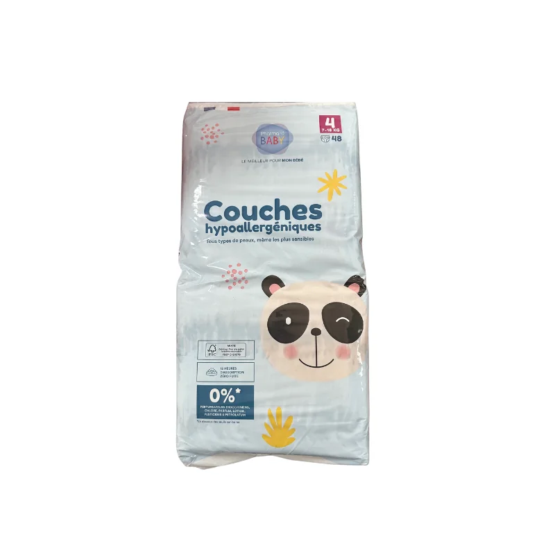 Pharmababy Couches hypoallergénique T4 - 48 couches