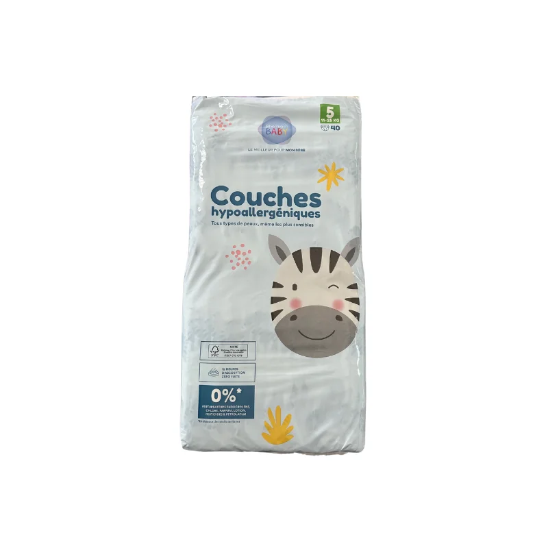 PharmaBaby Couches hyppoallergénique T5 - x40