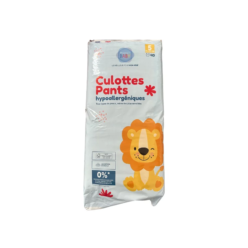 PharmaBaby Couches pants hypoallergéniques T5 - x40
