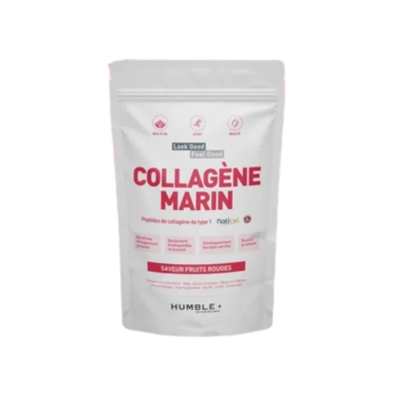 Humble+ Collagène Marin Confort Fruits rouges 300g
