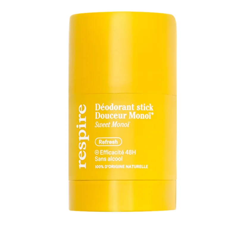 Respire Déodorant Stick Douceur Monoï - 50g