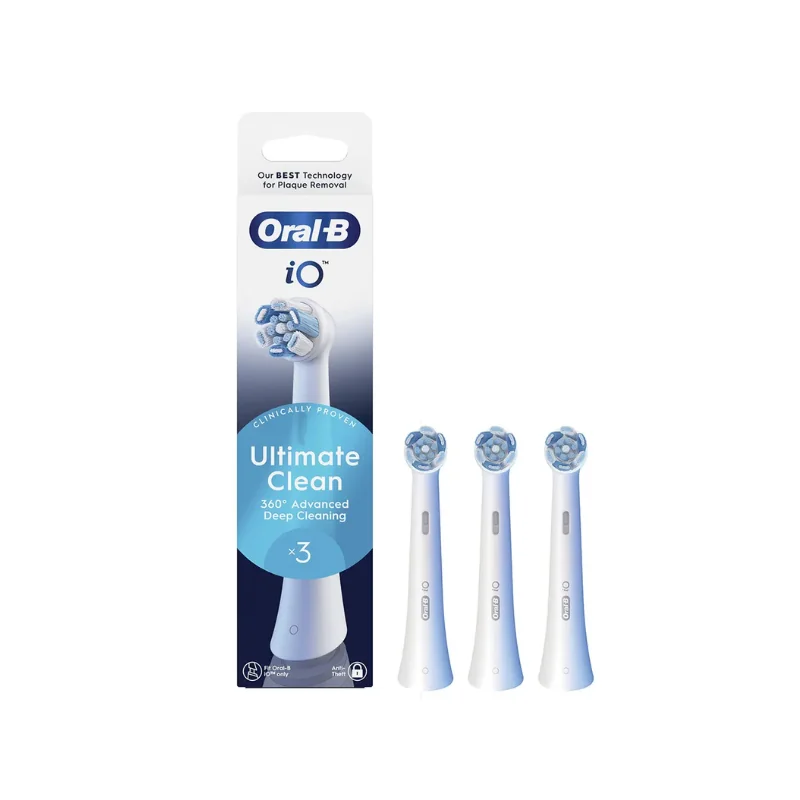 Oral-B iO Brossettes pour Brosse à dents électrique Ultimate Clean x3