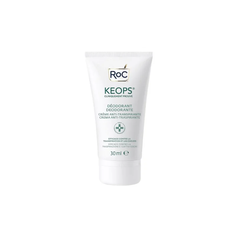 Roc Keops Déodorant Crème Anti-Transpirante 30ml