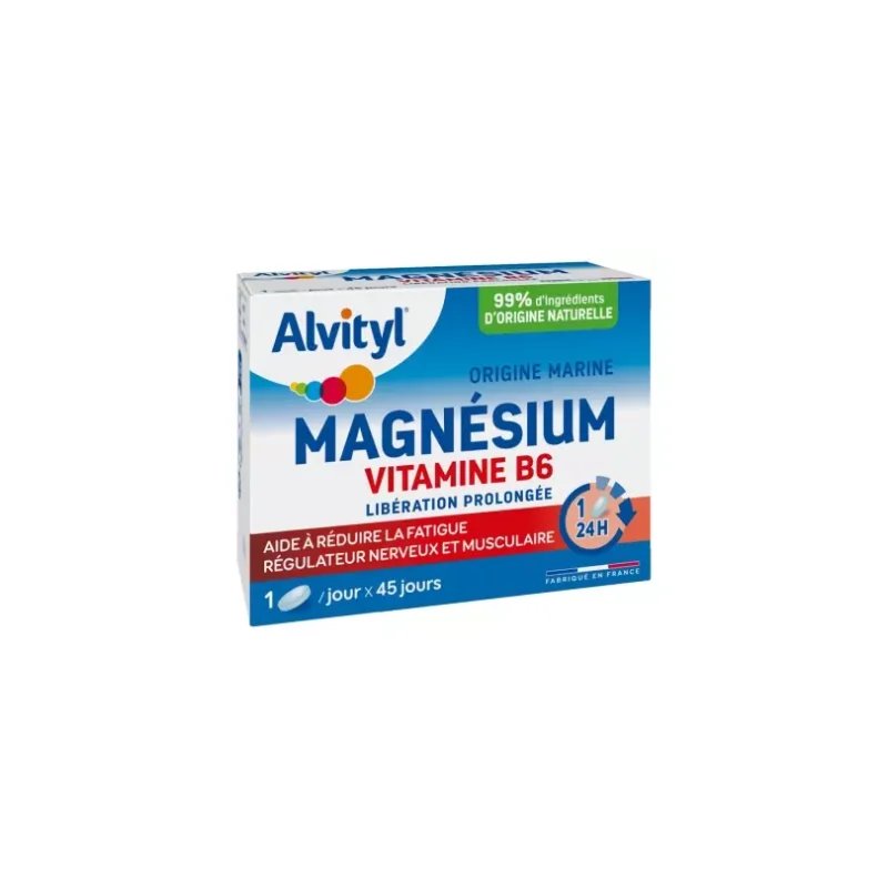 Alvityl Magnésium Vitamine B6 45 Comprimés
