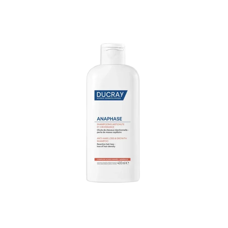 Ducray ANAPHASE - Shampooing Anti-Chute et Croissance - Chute de Cheveux Réactionnelle, 400ml