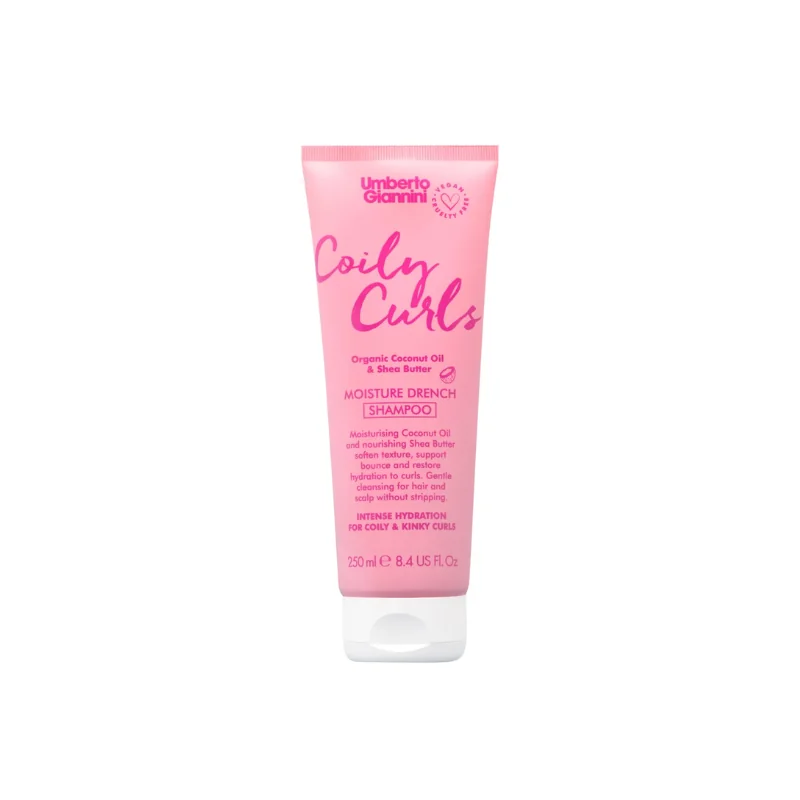 Umberto Giannini Coily Curls Moisture Drench Shampoo 250ml