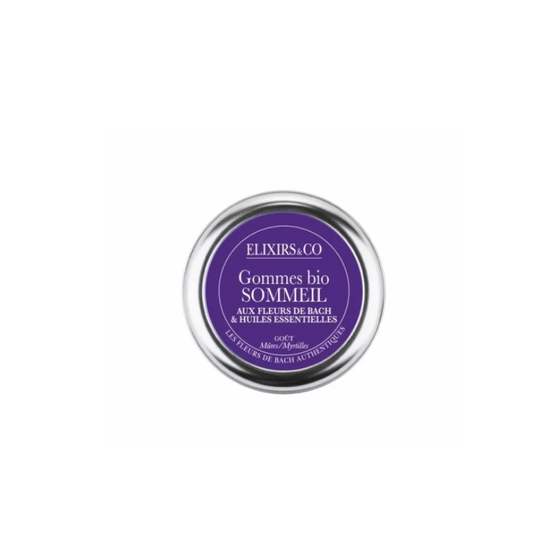 Elixirs & co Gommes Sommeil aux Fleurs de Bach BIO - 45g