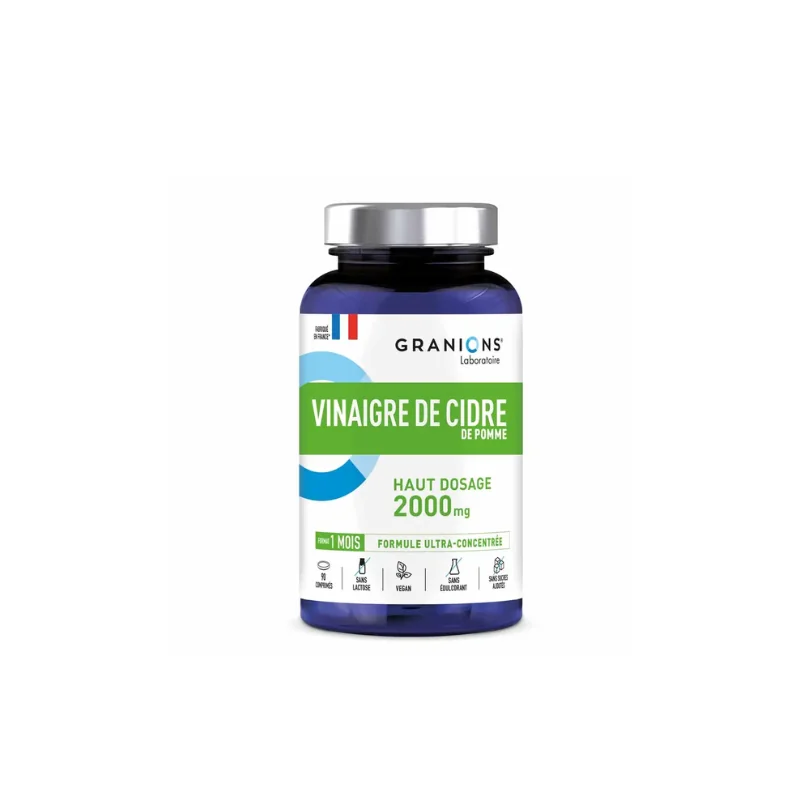 Granions Vinaigre De Cidre De Pomme 2000mg 90 comprimés