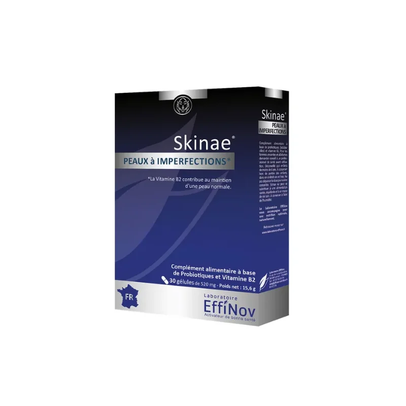 Effinov Nutrition Skinae Peaux à imperfections 30 gélules