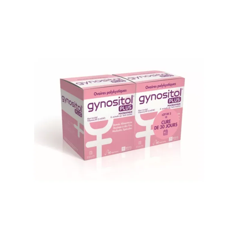 BESINS HEALTHCARE Gynositol Plus Postbiotique 2 x 30 sachets