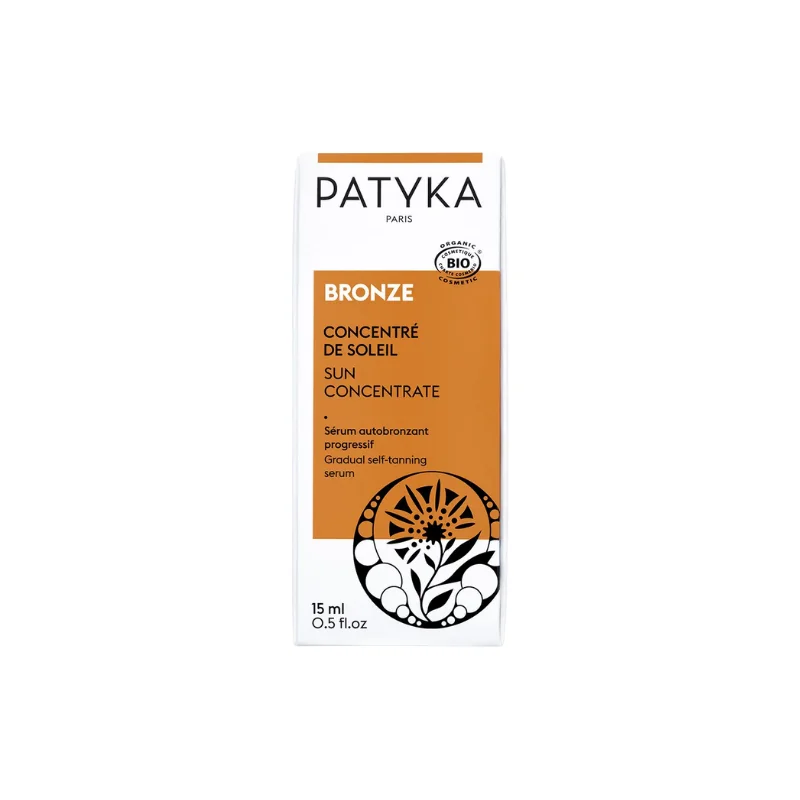 Patyka Bronze Concentré de Soleil Bio 15ml